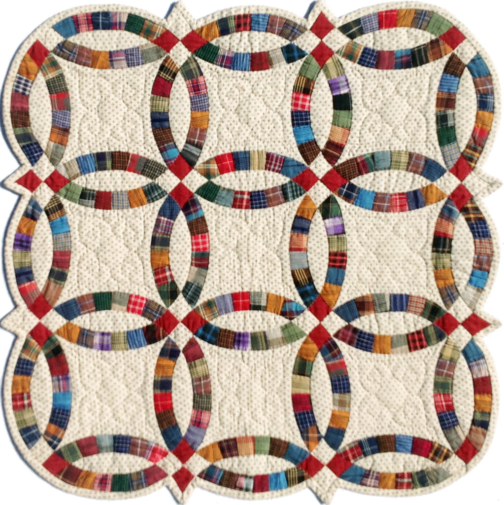 Miniature Double Wedding Ring Book & Template Set – Quilting from the Heartland miniature-double-wedding-ring-book-template-set-quilting-from-the-heartland