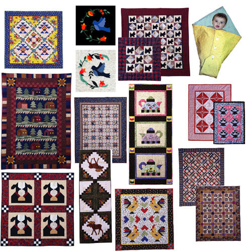 Kit De Courtepointe (lap Quilt) 'Nestled In Nature' - Kit Complet Pour Patchwork - Neuf