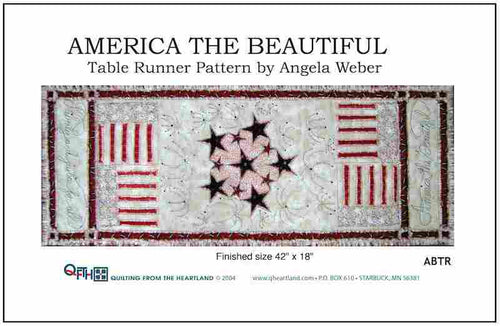America the Beautiful Table Runner