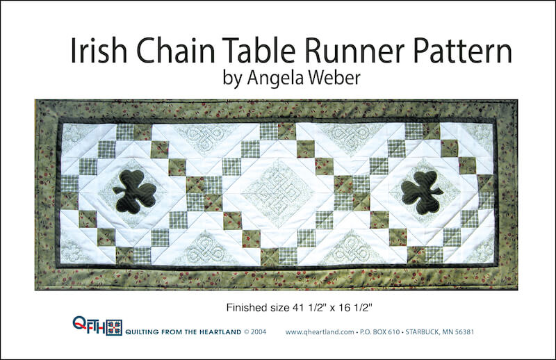 irish chain table runner quilt