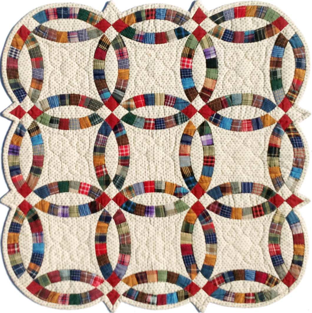 Miniature Double Wedding Ring Book & Template Set – Quilting from the Heartland miniature-double-wedding-ring-book-template-set-quilting-from-the-heartland